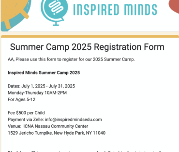 ICNA Nassau Community Center Summer Camp